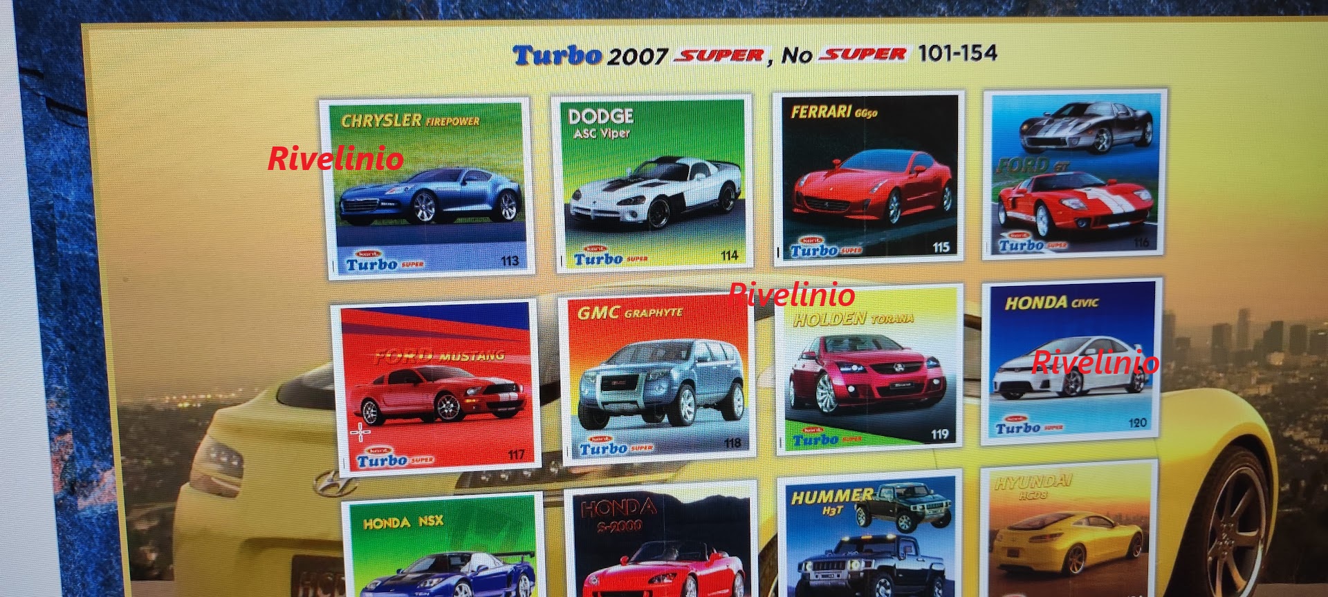 Catalog surprize gume turbo,toate seriile din anii '86-'2007 - imagine 7