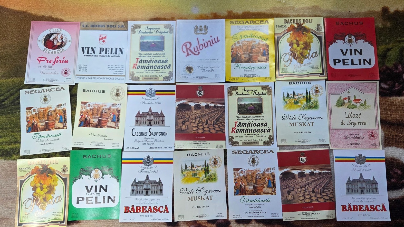 Etichete de Bauturi vechi