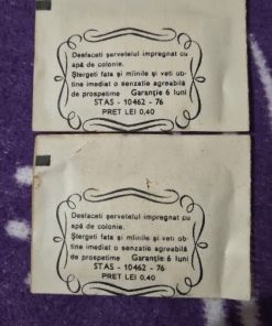 Alternative view of Șervețele Parfumate Vintage C.C.H. Suceava - Obiect de Colecție / Epoca de Aur