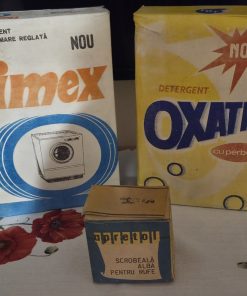 Lot Detergenți Vintage România - Timex, Oxatim, Apretol - Noi