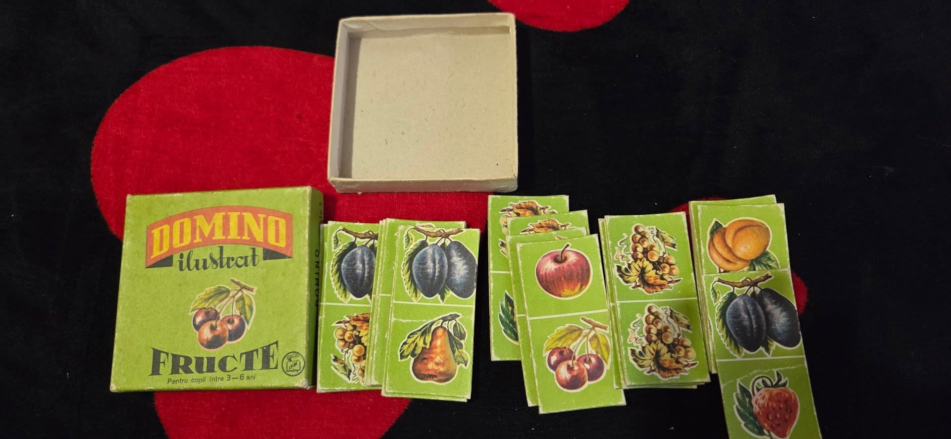 Joc de Colecție - Domino Ilustrat "Fructe" / Perioada Comunistă - imagine 3