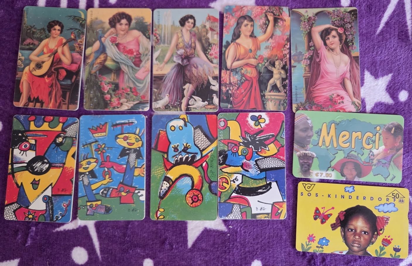 Colecție variată de cartele telefonice vintage (România și internaționale)