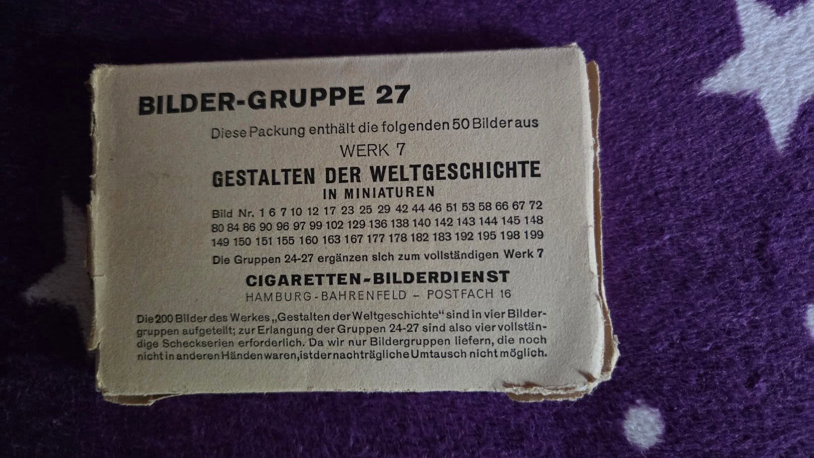 Lot Colecție: 50 Cartonașe Vintage „Gestalten der Weltgeschichte” din anul 1930 - imagine 4